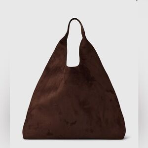 GAP Dark Brown Suede Tote